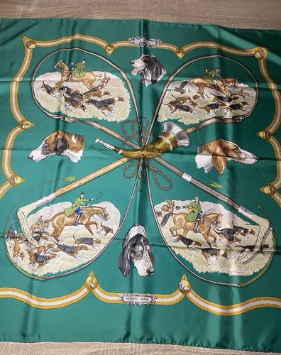 Foulard hermès laisser - foulard,