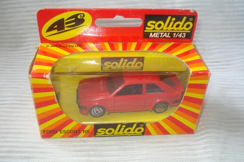 Solido 1207 ford - n°1207, escort