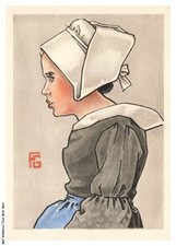 CAR-ACWP10-0670-ILLUSTRATEURS - GEO-FOURRIER - COIFFES BRETONNES - 6 - POINTE-