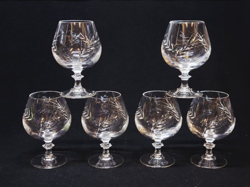 Verres cognac en cristal - verres,