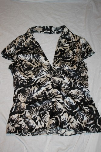 Karen millen top floral noir - millen,