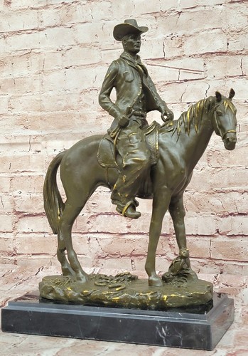 Western cowboy sur - cowboy, cheval