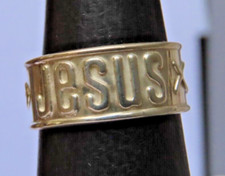 Bague argent 925, Jésus