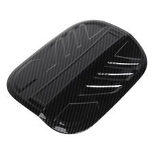 Cache trappe pour Hyundai Santa Fe 2019-2025, adhésif carbone noir ABS