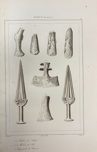 Gravure france gaulois - france,