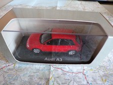 AUDI A 3 Rouge MINICHAMPS 1/43 en boite