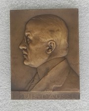 MEDAILLE Louis DAUSSET CONSEILLER MUNICIPAL PARIS 1900 1920