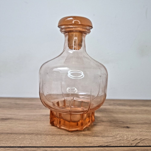 Carafe verre rose - carafe,