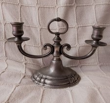 Chandelier 2 Branches Étain