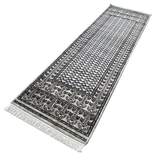 Tapis course laine - de, noué