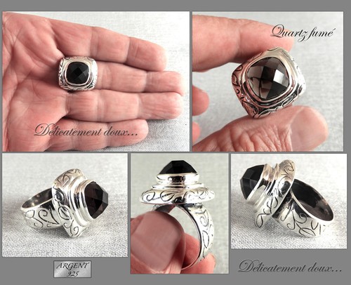 Très belle bague argent - très,