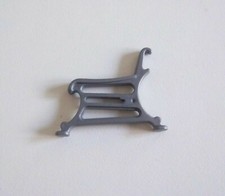 PLAYMOBIL (J477) EPOQUE 1900 - Pied Gris pour Banc Vert Parc 4152 5955