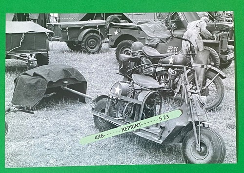 Found 4x6 photo ww2 cushman - found,