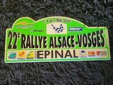 Plaque ème rallye - plaque, 22