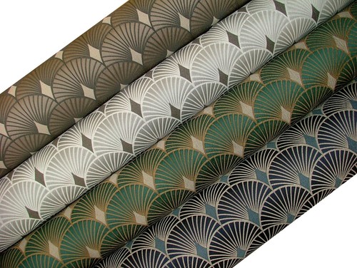 Art déco rideau tissu - déco,