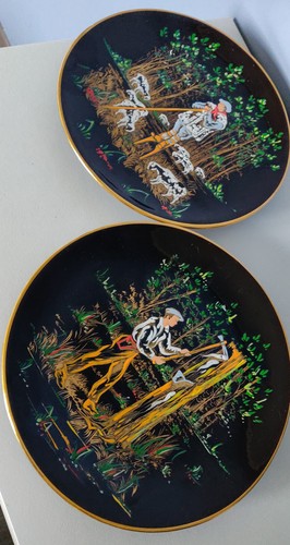 Anciennes assiettes en - 2,