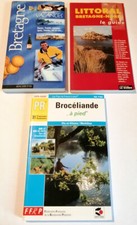 Lot 3 livre sur la Bretagne - Brocéliande - Littoral nord - Hachette - FFRP