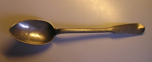 Cuillère ragout ancienne - cuillère,