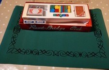 Coffret Playbox Boîte Rami Bridge Club France Creation Couvat vintage ancien.