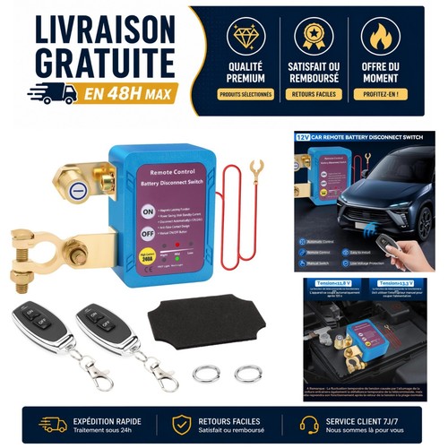 Disjoncteur batterie - disjoncteur,