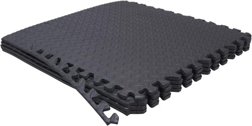 Noir exercice tapis mousse - exercice,
