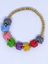 Bracelet éléphant, acier