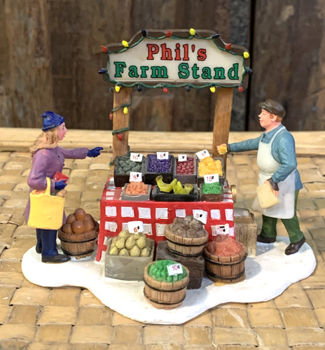 Phil farm stand 2003 lemax - phil's,