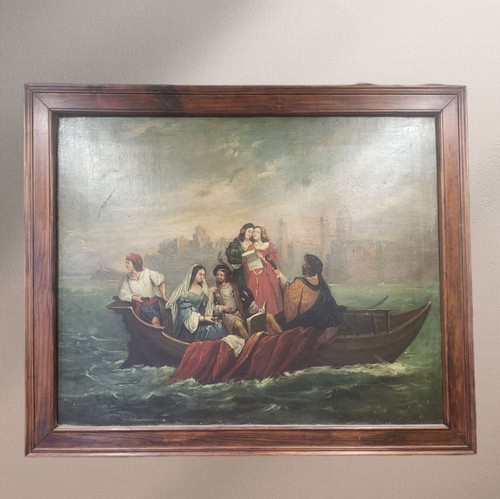 Grand tableau ancien