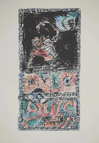 Pierre alechinsky pétales - alechinsky, :