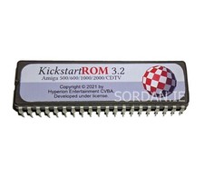 Kickstart ROM 3.2.3 Amiga OS pour Amiga 500 600 2000 + autocollant arrondi