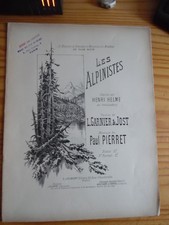 PARTITION LES ALPINISTES