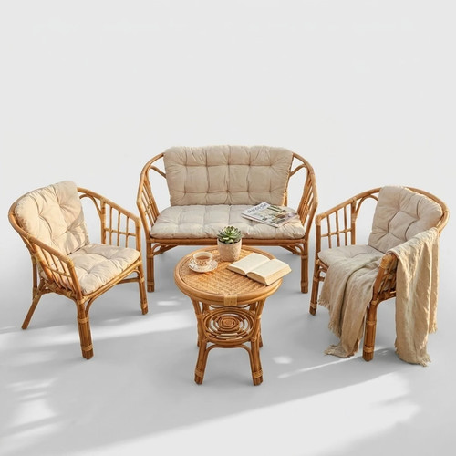 Salon jardin rotin 2 - jardin,