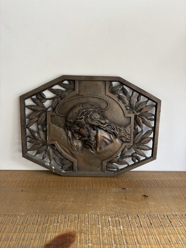 Ancienne plaque bronze - en,
