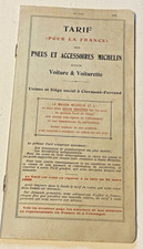 RARE : Tarif Pneus MICHELIN