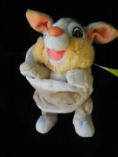 doudou peluche lapin Panpan dans couverture beige gris DISNEY NICOTOY (2 dispo)