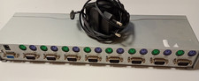 Switch commutateur KVM PS2 PS/2 VGA 8-ports Smartview + alimentation