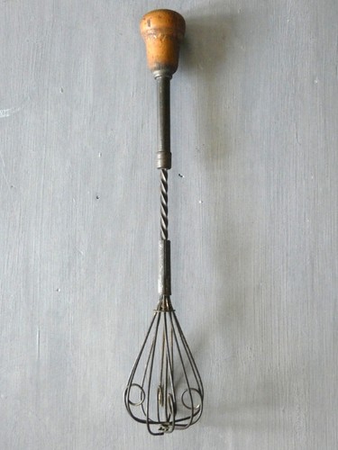 Ancien fouet batteur avec - ancien,