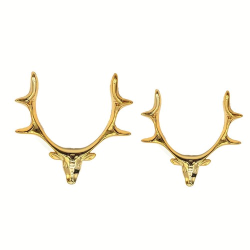 Pendentif tête cerf - pendentif,