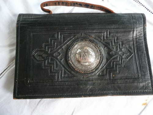 Sac main ancien vintage - main, en