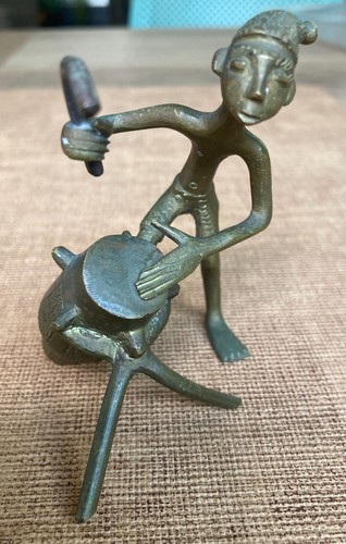 Statuette bronze ashanti ghana - statuette,