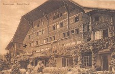 CPA SUISSE ROSSINIERES GRAND CHALET (cliché pas courant