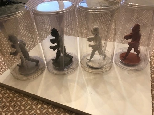 Lot figurines monochrome - lot,