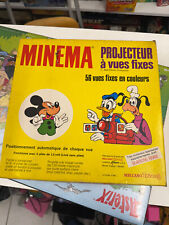 Projecteur MinemaDisney  Donald mickey dingo hiawatha Meccano 16 fiches/ 7photos