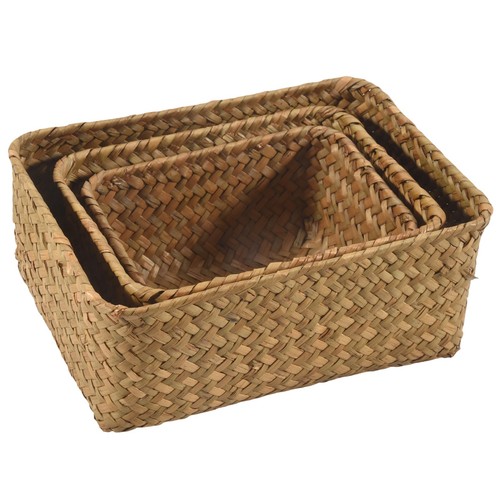 Panier rangement jonc - jonc, de