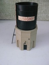 JOUEF MAQUETTE CHÂTEAU D'EAU MONTÉ LUSIGNY  DEPOSE D'UN RESEAU A RESTAURER