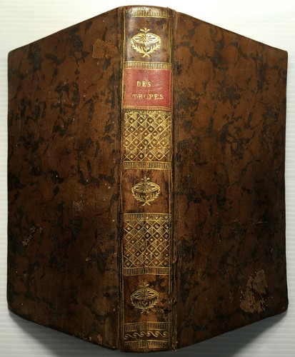 1805 des tropes - des, grammaire