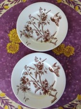 2 Assiettes à Dessert Terre