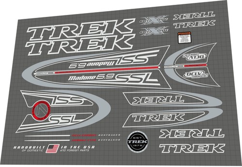 2007 trek madone ssl decal - ssl, 6.9