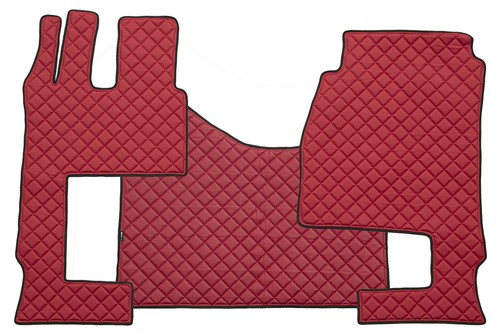 Tapis coque rouge - rouge, mercedes