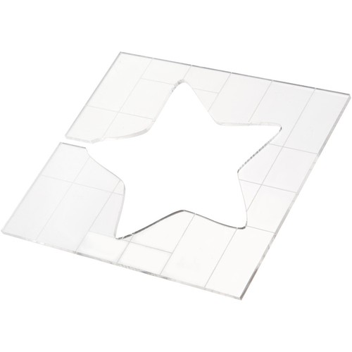 Star quilting stencil - quilting,